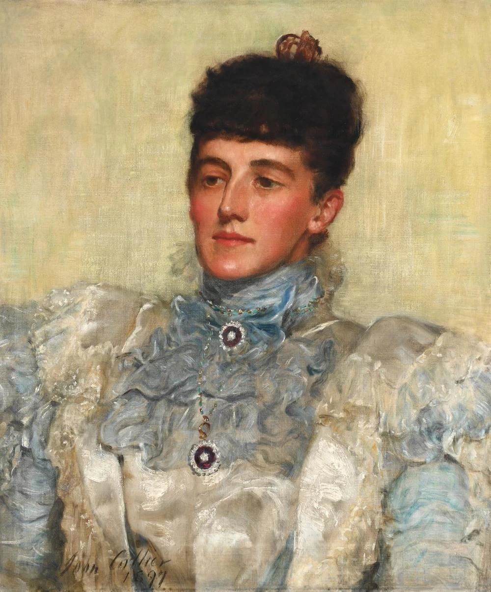 John Collier - Ritratto della sorella dell'artista, Rose Collier
